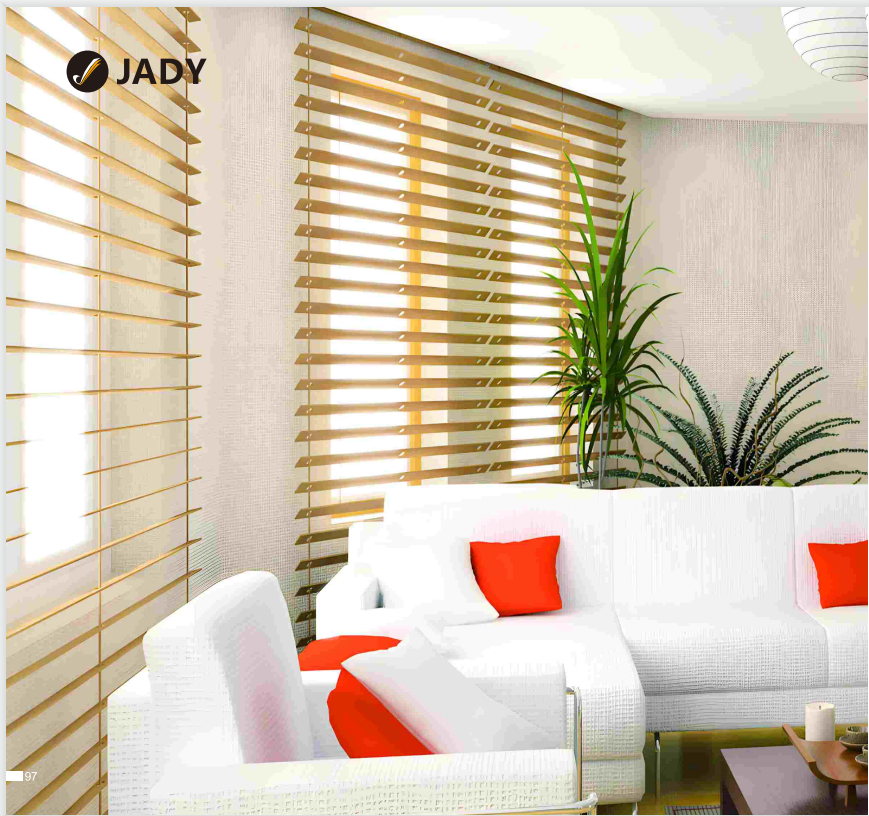 拉珠厚德载物V50通用木百叶帘