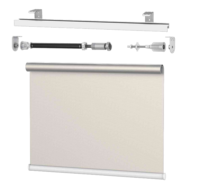 经典25/36/38无绳自动上升弹簧卷帘系统/带上梁